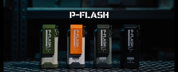【先行予約開始】スタングレネードに敬意を表したモバイルバッテリー「P-Flash」が登場！ ピンを抜く快感でどこでもミリタリー気分！